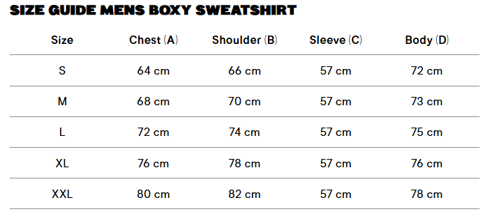 Sweatshirt | Basta bort dina bekymmer